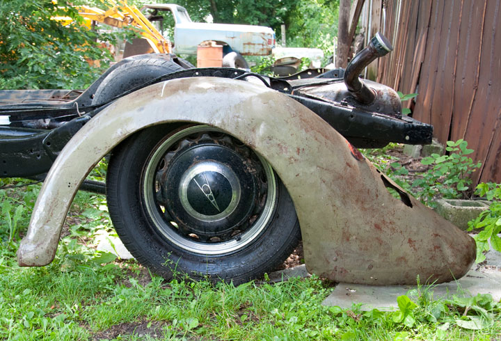 1935 Ford rear fenders #7